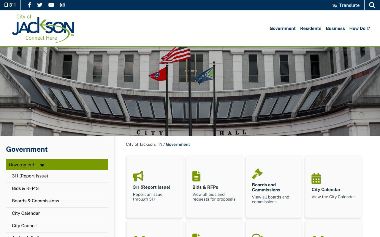 Jackson Marriage Records local government resource from the City of Jackson