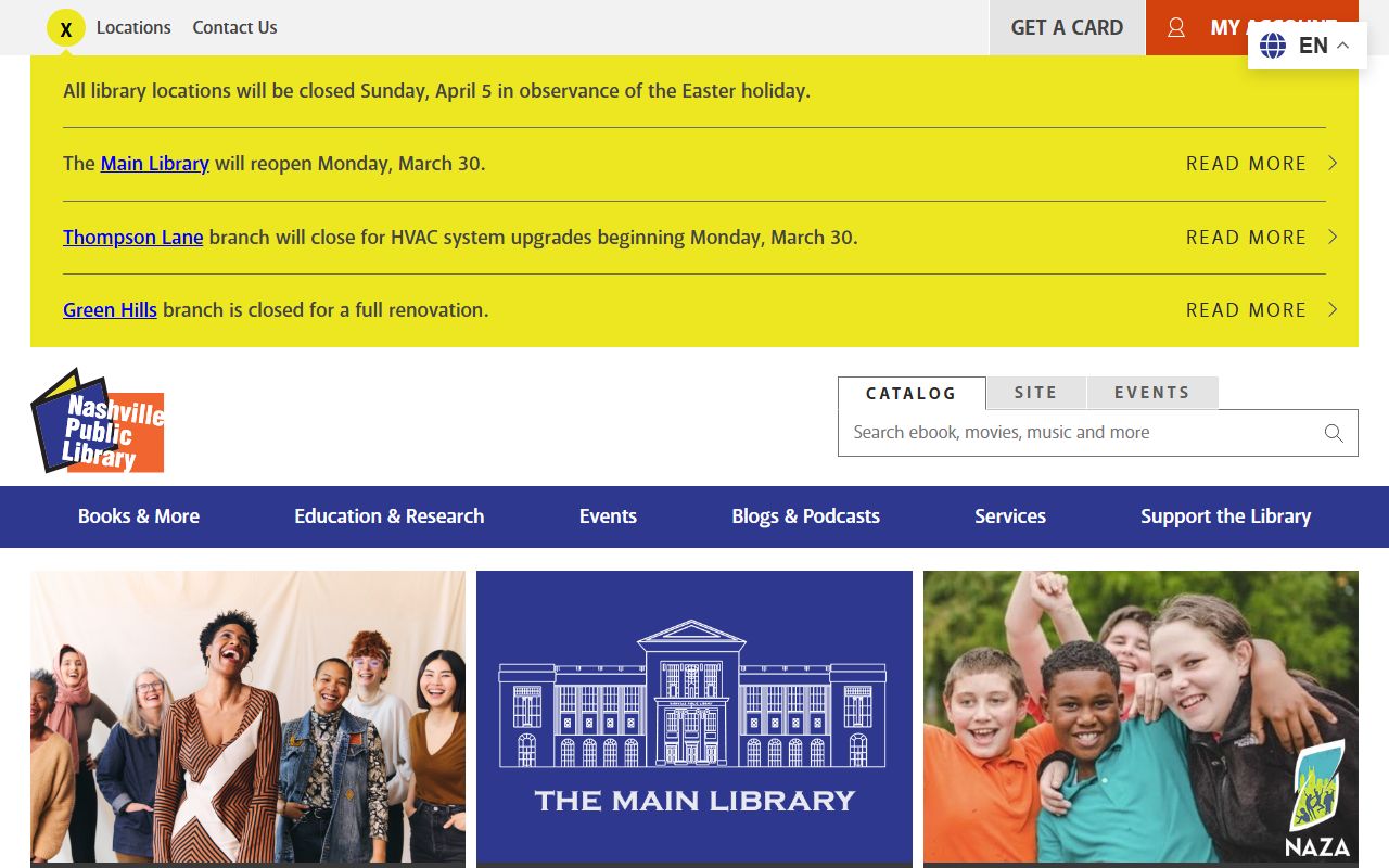 Nashville Marriage Records resource at the Nashville Public Library